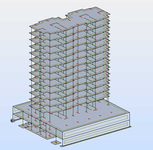 Private Buildings Project <br> Bchamoun - Lebanon